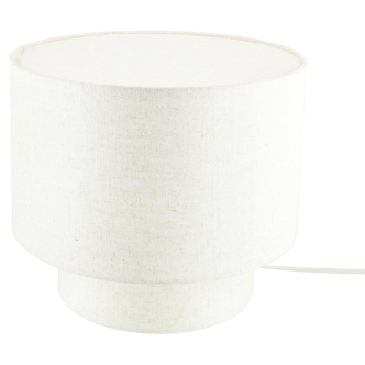 Northlight Didrik bordslampa mini linne metall 25,5 cm