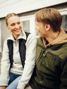 Varmevest med powerbank, dame XS–XL, HeatX