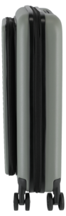 Kabinkoffert 4 hjul, ekspanderbar, hard, 55 × 39,5 × 15,5 cm