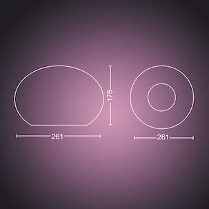 Philips Hue Flourish Pöytävalaisin, Bluetooth