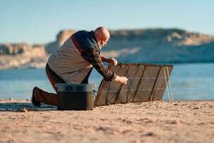 EcoFlow NextGen bifacial solpanel 220 W, portabel, vikbar