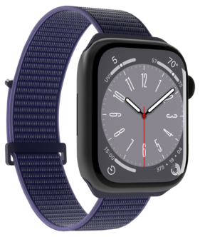 Puro Sport nylonarmband för Apple Watch 42-49 mm