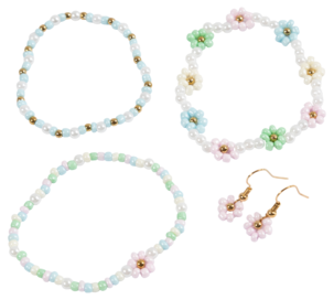 Creativ Company Mini DIY Kit Korut, rannekorut, korvakorut