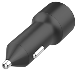 Billader mobil 2-i-1, 12 V, 24 V, USB-C, 40 W