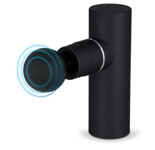 Capere massagepistol mini med 4 massagehuvuden