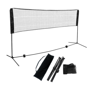 Badmintonnät och tennisnät utomhus, portabelt