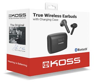 Langattomat kuulokkeet, Koss TWS 150i