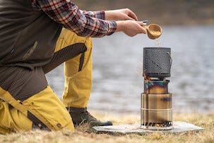 Hällmark popcorngryte for åpen ild, 4 liter