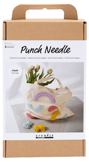 Creativ Company DIY Kit Punch Needle tygkasse