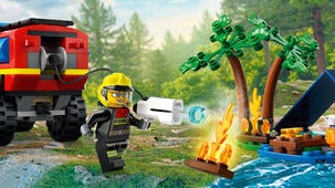 LEGO City Firehjulsdrevet brannbil med redningsbåt 60412, fra 5 år