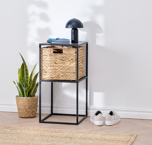 Avlastningsbord metall, 37 × 34 cm