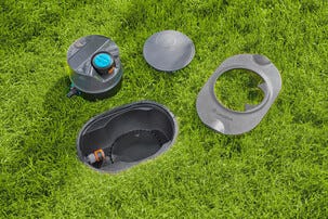 Gardena AquaPrecise set solcellsbevattning, 320 m2