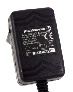 Laddare 6 V DC/400 mA