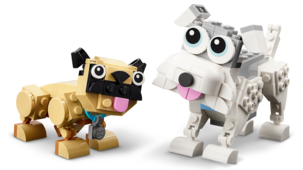 LEGO Creator 3-i-1 Gulliga hundar 31137, från 7 år