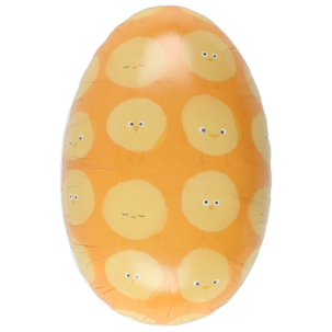 Påskägg papper, med färgglada motiv, 15 cm