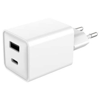 GaN-lader USB-C og USB-A, 32 W