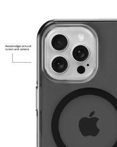 Holdit Transparent Case MagSafe iPhone 14 Pro mobildeksel