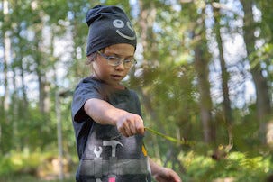 T-shirt barn Tool Belt, grå