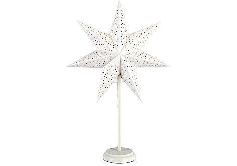 Adventsstjärna på fot