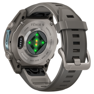 Garmin fēnix 9 äventyrsklocka, stengrå titan