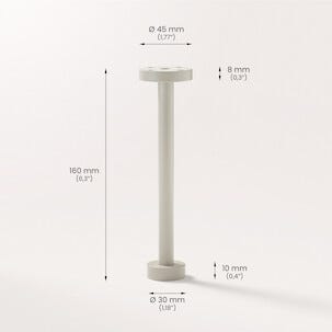 Prettypegs möbelben Clas 160 mm, 1-pack