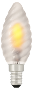 Kronljuslampa LED flammande Flicker Flame E14 1 W
