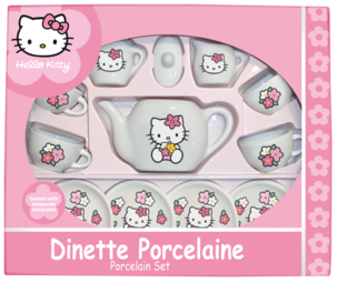 Kaffeservis Hello Kitty 12-delar
