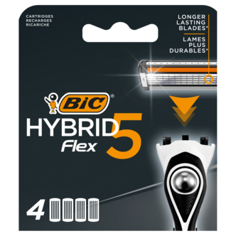 BiC Hybrid Flex 5 barberblad