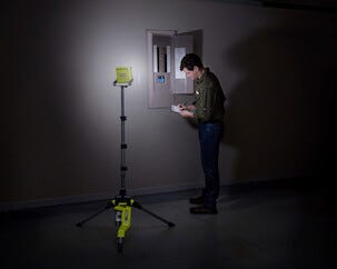 Ryobi R18TL-0 arbeidslampe