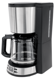 Kaffebryggare med timer, 10 koppar