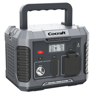 Cocraft Advance 500 powerstation, bærbar strøm, 386 Wh