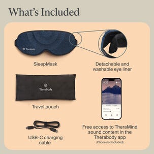 Therabody SleepMask sovemaske med massasje