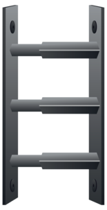 Mottez B942V fönstergaller, 3 stänger 30–55 cm