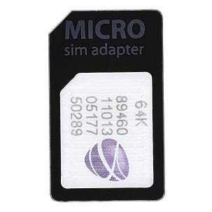 Adapter för micro-SIM