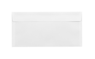 Kuvert E65, vita, 50-pack