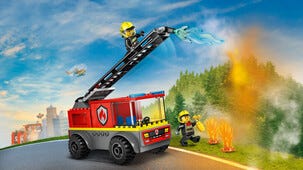 LEGO City Brandbil med stege 60463, från 4 år