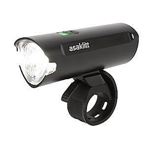 Cykelbelysning fram LED 180 lm, Asaklitt