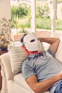 LED-maske infrarød, for ansikt, Therabody TheraFace