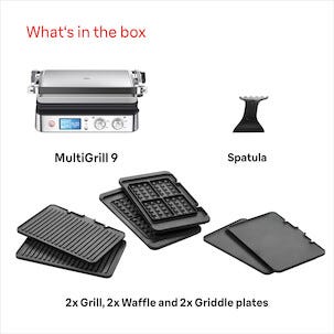 Braun multigrill 9 CG9047, extra stor bordsgrill