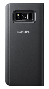 Flipfodral Galaxy S8 Plus, Samsung Clear View Standing Cover