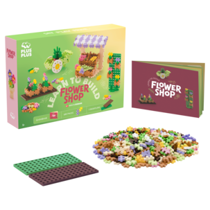 Plus Plus Learn to Build Flower Shop 600 bitar, från 5 år