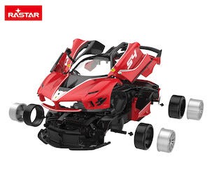 Radiostyrd Ferarri FXX K Evo byggsats, från 8 år