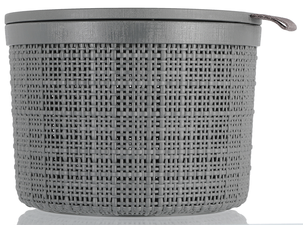 Säilytyskori ja kansi, pyöreä, 2 litraa