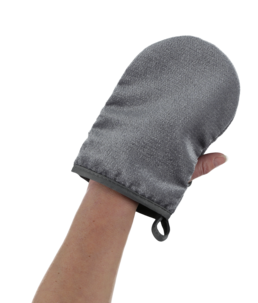 Handske för borttagning av päls och hår