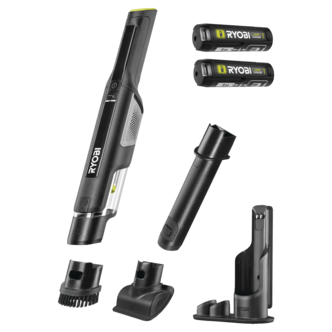 Ryobi RHV44-220G handdammsugare med HEPA och tillbehör