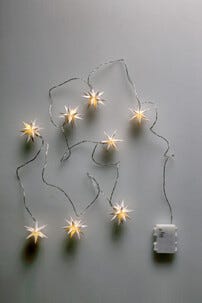 Batteridriven ljusslinga med LED-stjärnor, Northlight