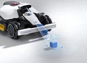 Mammotion Luba Mini 2 AWD AI robotgräsklippare, 1000 m²