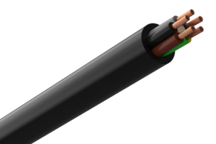 Amokabel jordkabel RV-K 5G2,5 mm2