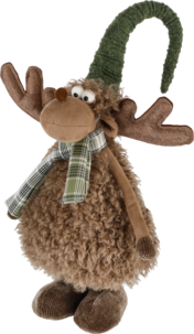 Julälg Roffe, dekorationsfigur inomhus, 53 cm