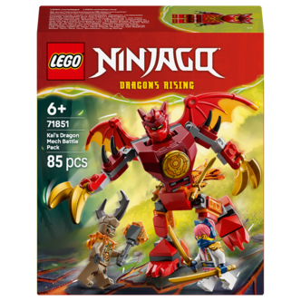 LEGO Ninjago Stridspakke med Kais dragerobot 71851, fra 6 år